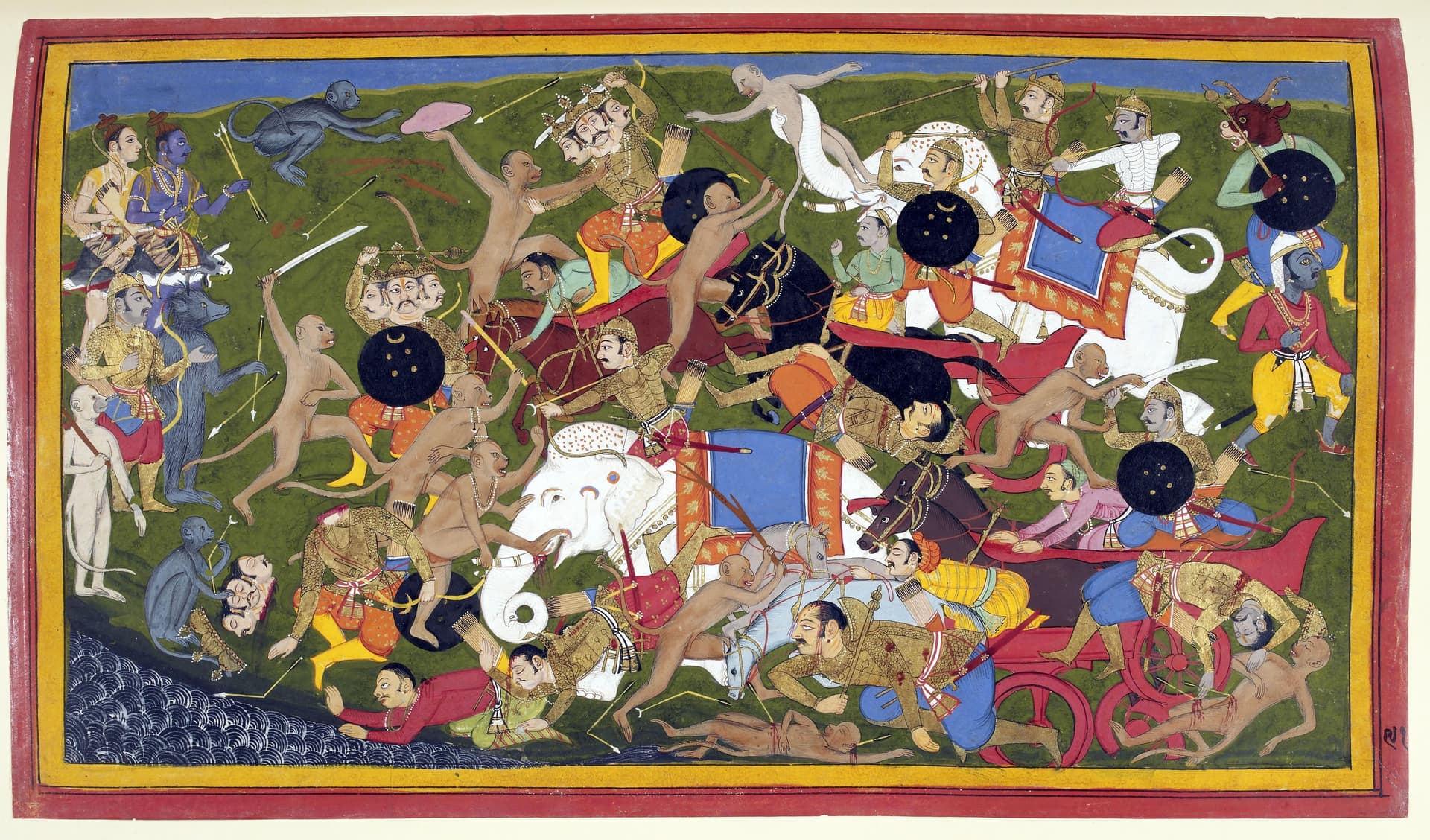 The Battle at Lanka · Sahibdin, Mewar, 1649 to 1653